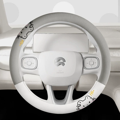 Car Steering Wheel Cover – Steering wheel cover - rosemary-ash-34cm-round