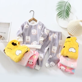 童家居服套装;童家居裙;亲子装