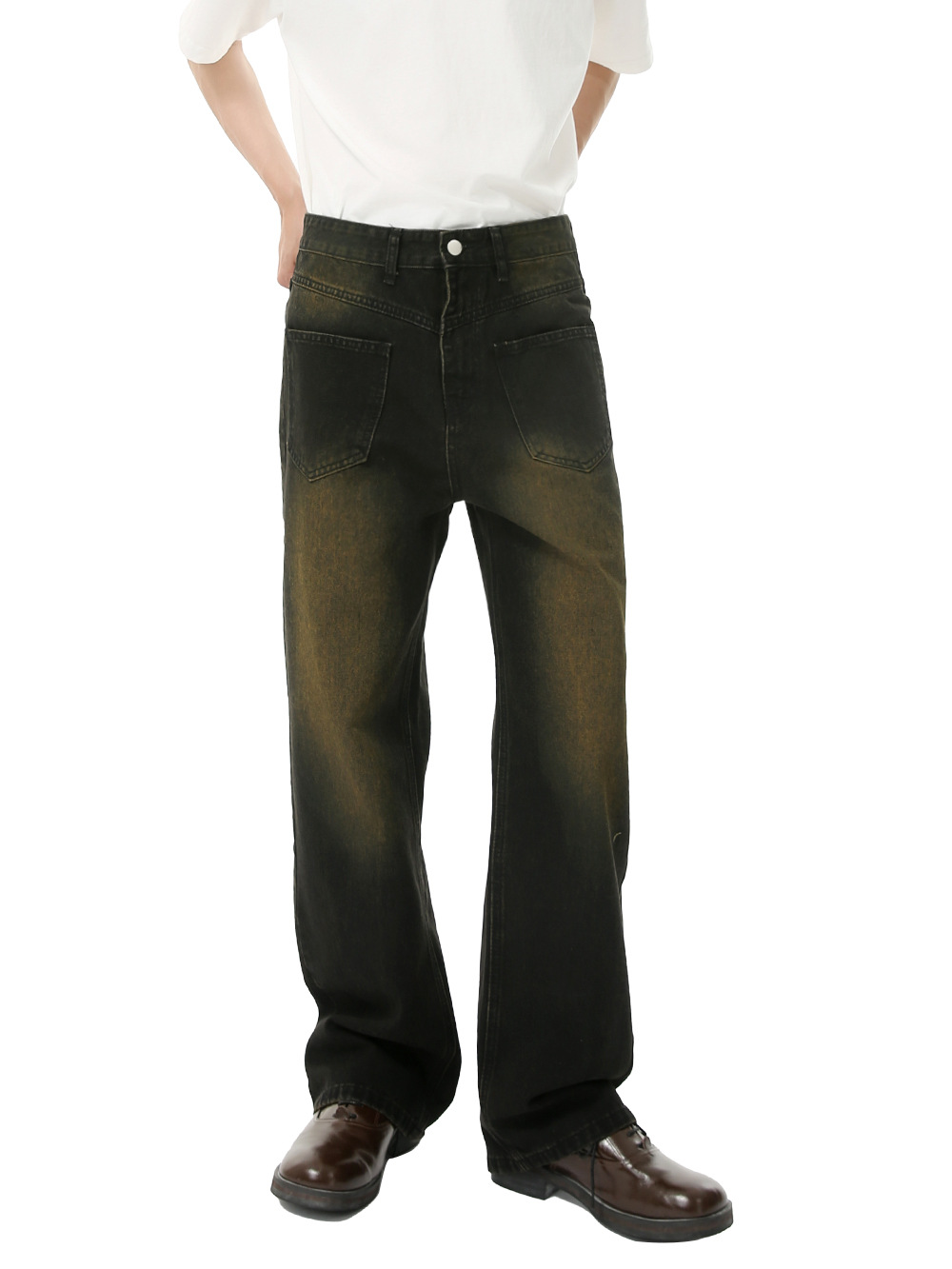 MTLCLOTHES Ropa de hombre | American cleanfit street bolsillo anti-desgaste jeans sueltos delgados de moda