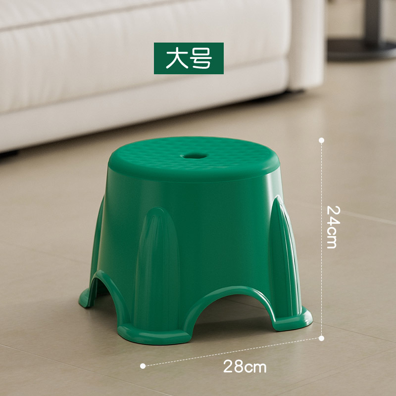 Large size 24cm high - dark stone green [thick version]