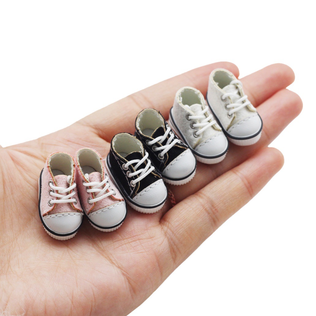 Nueva ob11 muñeca zapatos 12 puntos bjd hermoso nudo cerdo muñeca zapatos Molly simple casual lindo deportes zapatos de lona