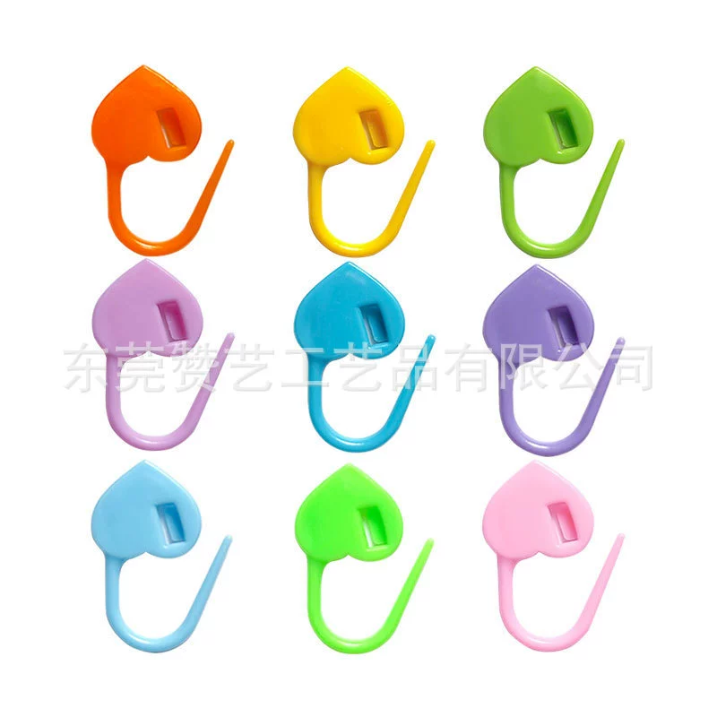 Diy knitting tools\plastic small buckles knitting handmade diy marking buckles woolen sweater knitting tools