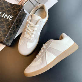 柜面2680！好穿不磨脚运动板鞋平底休闲鞋德训鞋女春26新款