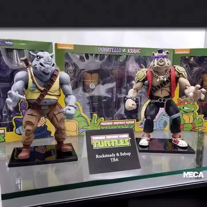 Высококачественная версия NECA Ninja Turtle 2017SDCC Limited Bulls Pig Noodles может держать набор