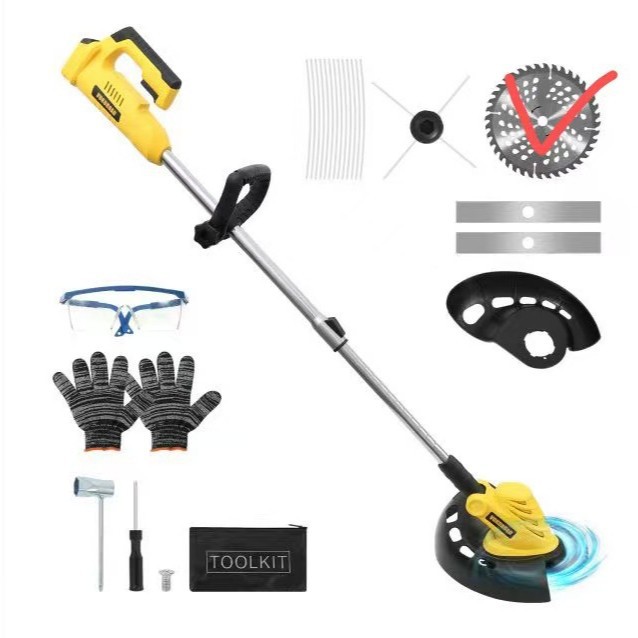 / Cordless Grass Trimmer Set Multifunctional Portable Outdoor Lithium Battery (Portable car washer) - bare-machine