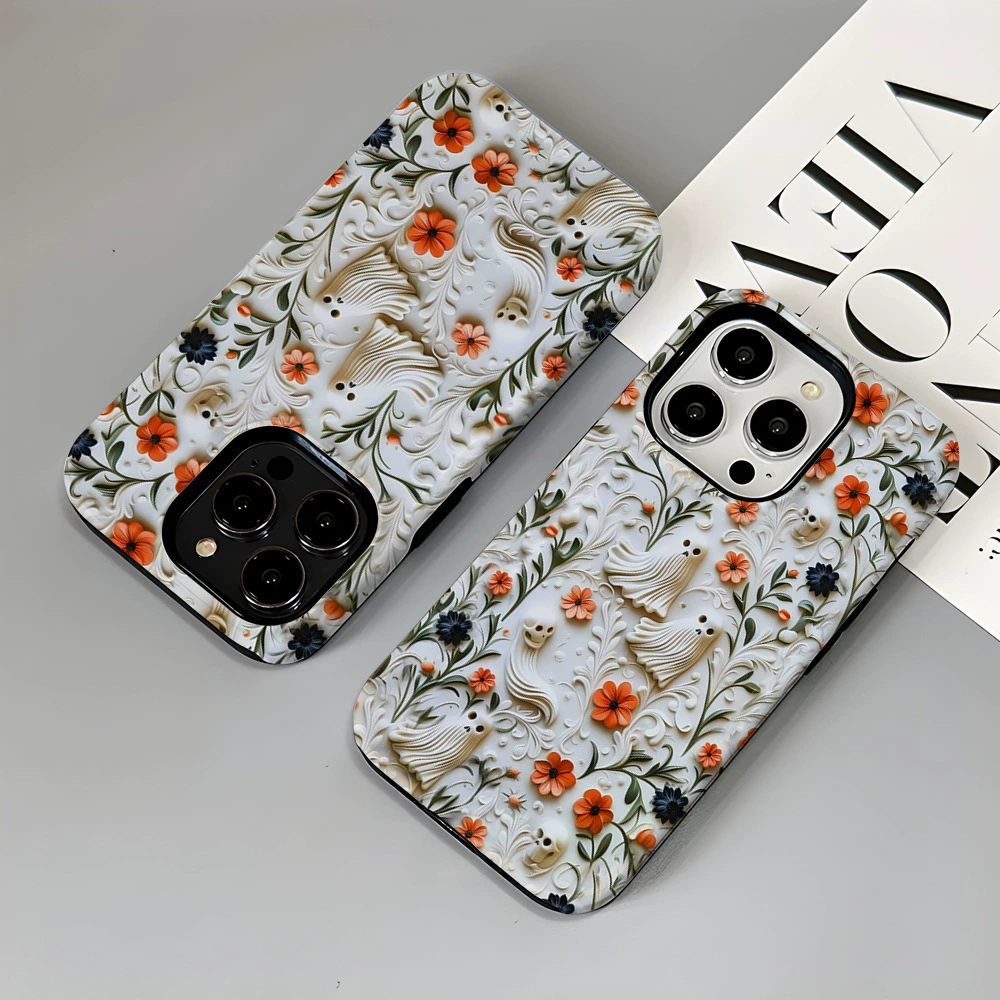Apple, трёхмерный чехол для iPhone 17, телефонный чехол, (跨境贸易), с вышивкой, iphone, 16promax