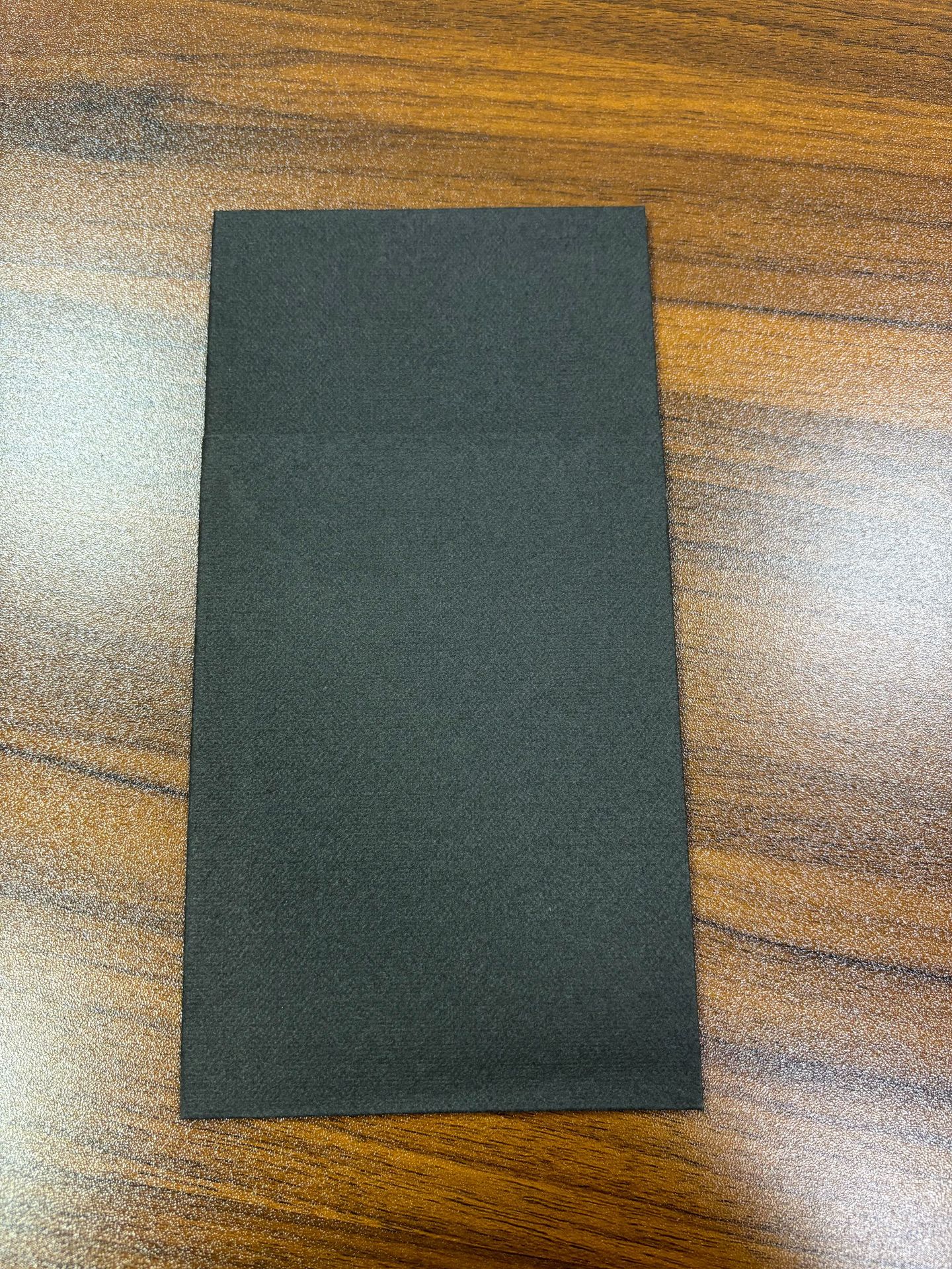 40*40黑色无尘纸口袋折