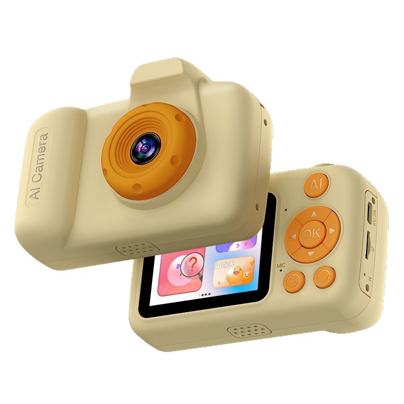Nuevo tipo transfronterizo AI inteligente compañero de estudio cámara de bolsillo inteligente para niños estudiantes máquina de aprendizaje de fotografía máquina de enseñanza temprana