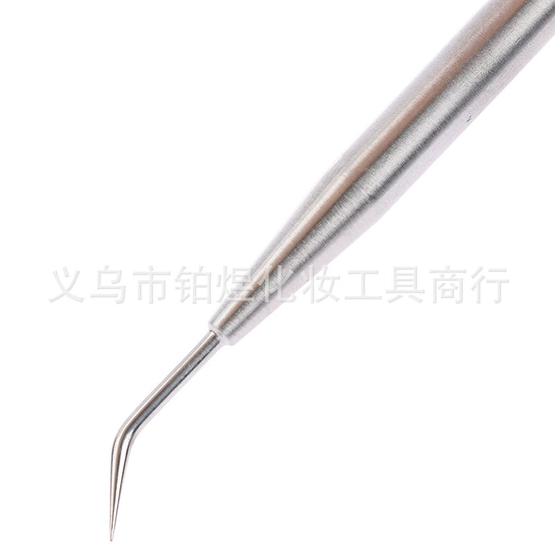 Metal doll head for growing plants for eyelashes