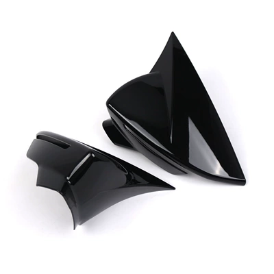 Car mirror Modified Horn-Shaped Rearview Mirror Cover