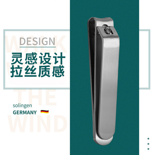 Logo available for manufacturers, stainless steel nail clippers, nail care manicure nail trimmer, home grooming tools, gift
