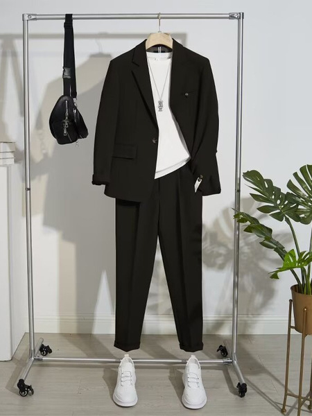 Men's casual autumn demi-season classic suit
