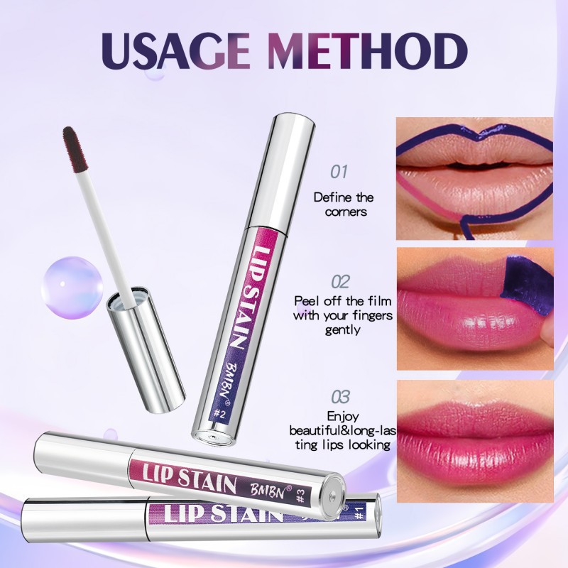 Transfronterizos exclusivos para Amazon no pegajosos tazas humectantes peeling lápiz de línea de labios fácil de colorear lápiz de línea de labios B6879 image 2