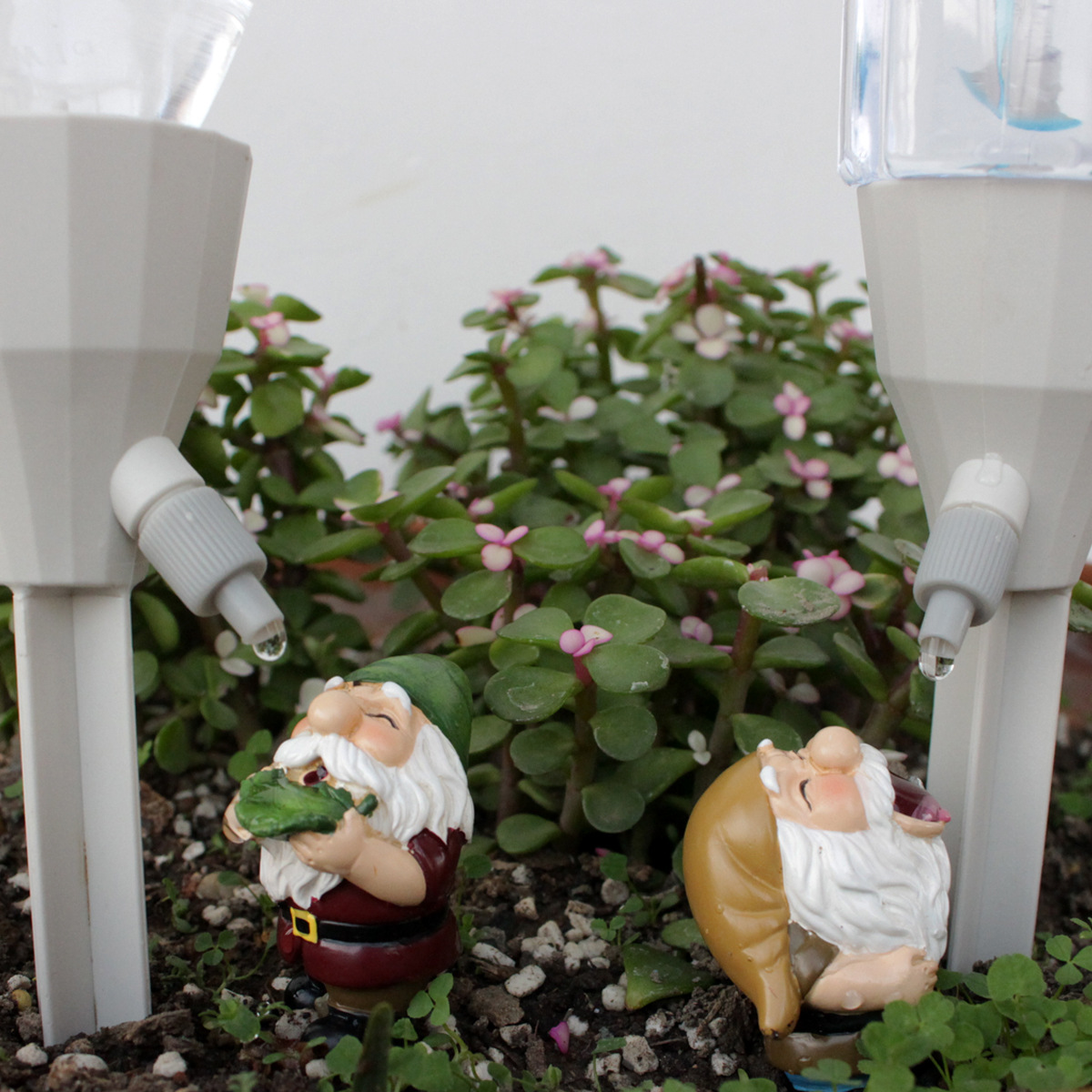 Automatic watering device household flower planting irrigation device succulent plant water seepage drip irrigation lazy watering artifact flower pot decoration