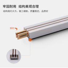 厂家批发 新时代导电槽 商超滑槽货架电子价签显示屏道具供电系统