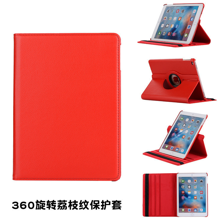 Suitable for Ipad10 Tablet Case 11Th Generation Air16 Pebbled Rotating 56789Th Generation Leather Case 10.9 Shell 10.2