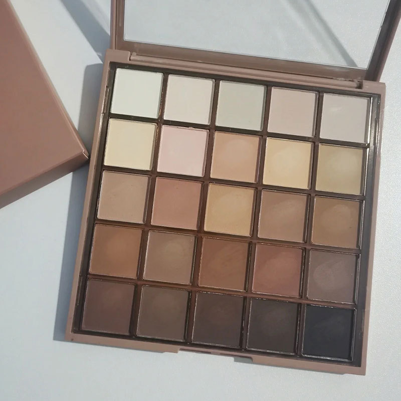 Capel 25-color Lucky Cube Placa de chocolate mate completo todos los días-Partido tierra color dioses anochecer sombra de ojos