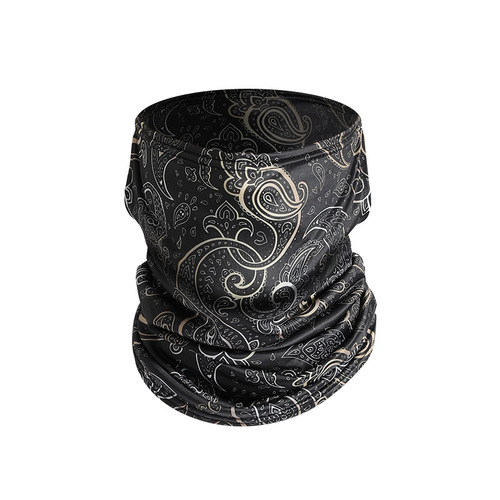 Sun Protection Mask Ice Silk Head Scarf Men's Neck Gaiter Summer Neck Protection Neck Wrap Outdoor Sports Cycling Fishing Scarf for Women