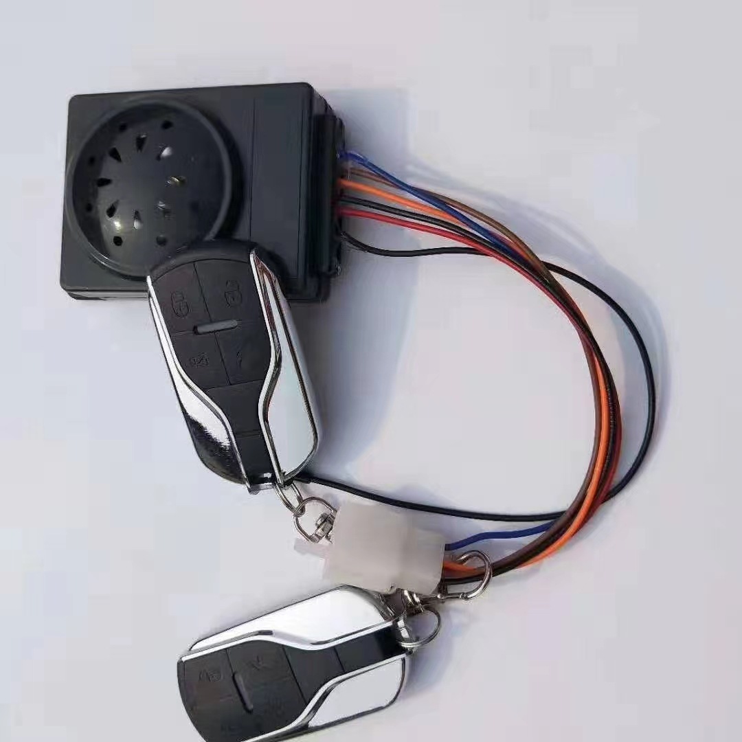Electric tricycle anti-theft alarm battery 48V60V72V remote start lock motor one-key start