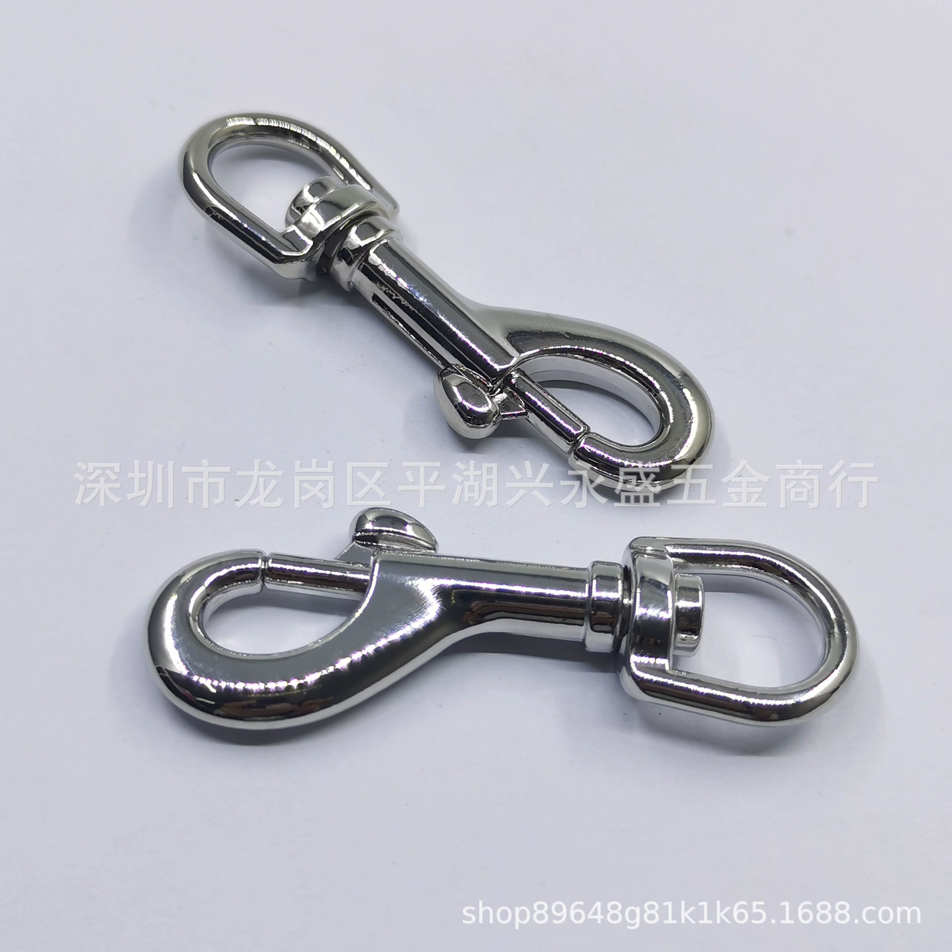 Завод питания тяговый трос собака пряжка веревка собака крюк кожа с пружинным крючком Пряжка сплава цинка вращающаяся Пряжка соединения