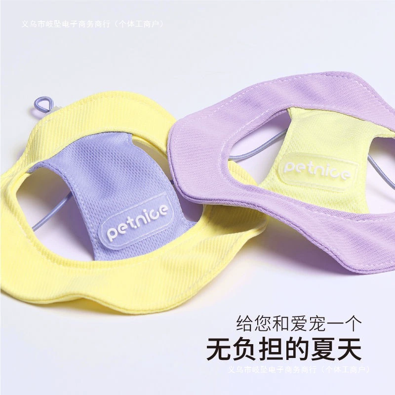 Бесплатная доставка, шапка для котенка с открытыми ушками, маленький размер, шляпа от солнца для собак, щенков, летняя шляпа рыбака для домашних животных, шарф, солнцезащитный головной убор