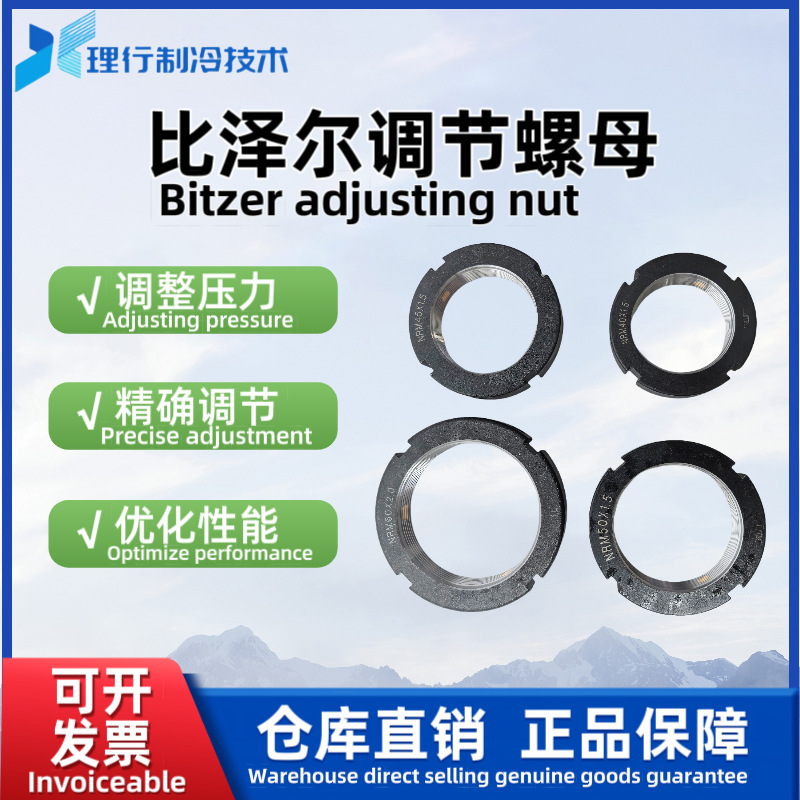 BITZER 比泽尔螺杆制冷压缩机调节螺母 HSN95/CSH105系列调节螺母