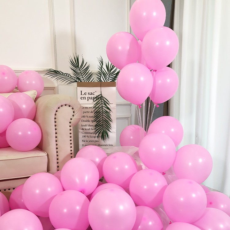 Globos al por mayor en colores macarrón, gruesos y a prueba de explosiones, para eventos en centros comerciales, decoración de escenarios, arreglos de cumpleaños, varios colores.