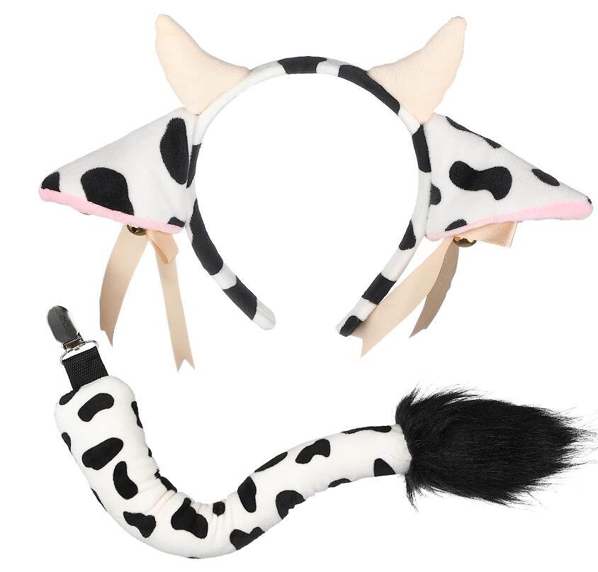 Halloween Déier Oueren kreativ Requisiten Zoo Léiw Oueren Kappband Kappschmuck_voghion.com