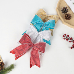 新しいクリスマスの蝶結びの赤いクリスマスのリボンの蝶結びのクリスマスの装飾の道具のギフトボックスの蝶結びの卸売り