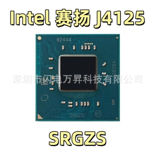 J4125 Processor Srgzs Low Power Consumption Thin and Light Office Laptop Industrial Control Motherboard Mini Host Cpu