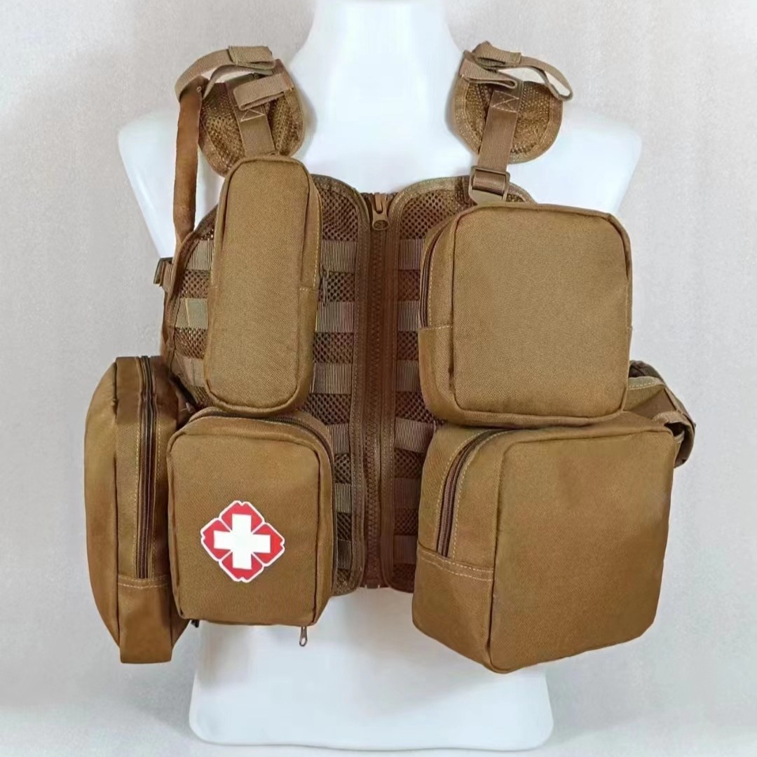 森林消防单兵携行工具灭火救援阻燃牛津布战术背心森林马甲