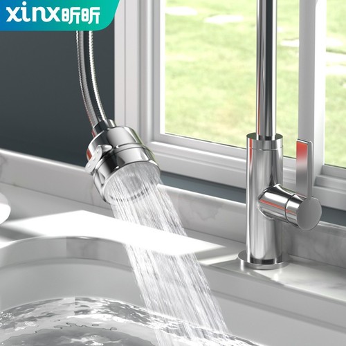Wholesale faucet aerator universal spout rotatable water outlet extender anti-splash head kitchen shower filter