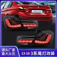 Модифицированный задний фонарь подходит для задних фонарей BMW 3 серии F30 Dragon Scale, задних фонарей автомобиля M4 в сборе