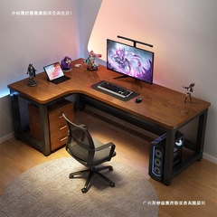 コンピュータデスクコーナーデスクコーナーコーナーホーム無垢材シンプルライティングデスクL字型デスクコンピュータデスクトップテーブル