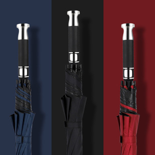 Golf Umbrella Double Long-Handled Umbrella Business Advertising Umbrella Printable 4S Store Gift Windproof Umbrella Vip Car Umbrella