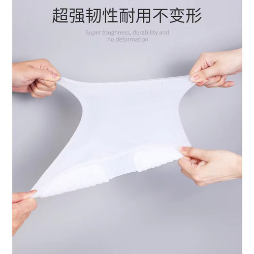 Shanghai Huili rain shoe covers 268 adult men and women transparent waterproof and rainproof shoe covers anti-slip thickened waterproof rubber shoe covers