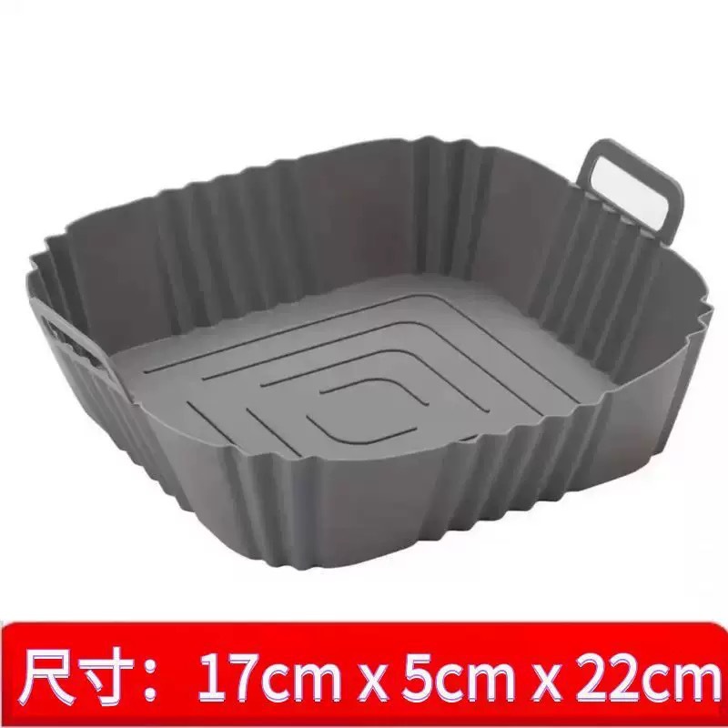Amazon nuevo aire frito parrilla de parrilla bandeja de parrilla de silicona multifuncional almohadilla de parrilla resistente a altas temperaturas se puede repetir
