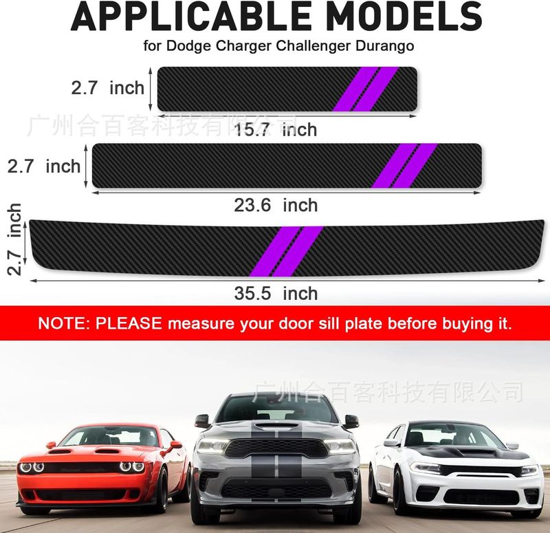 Amazonのベストセラー車のドアシルストリップ、踏みつけ防止保護ステッカー、新しいカーボンファイバーパターン保護ストリップ、無料スクレーパー|undefined
