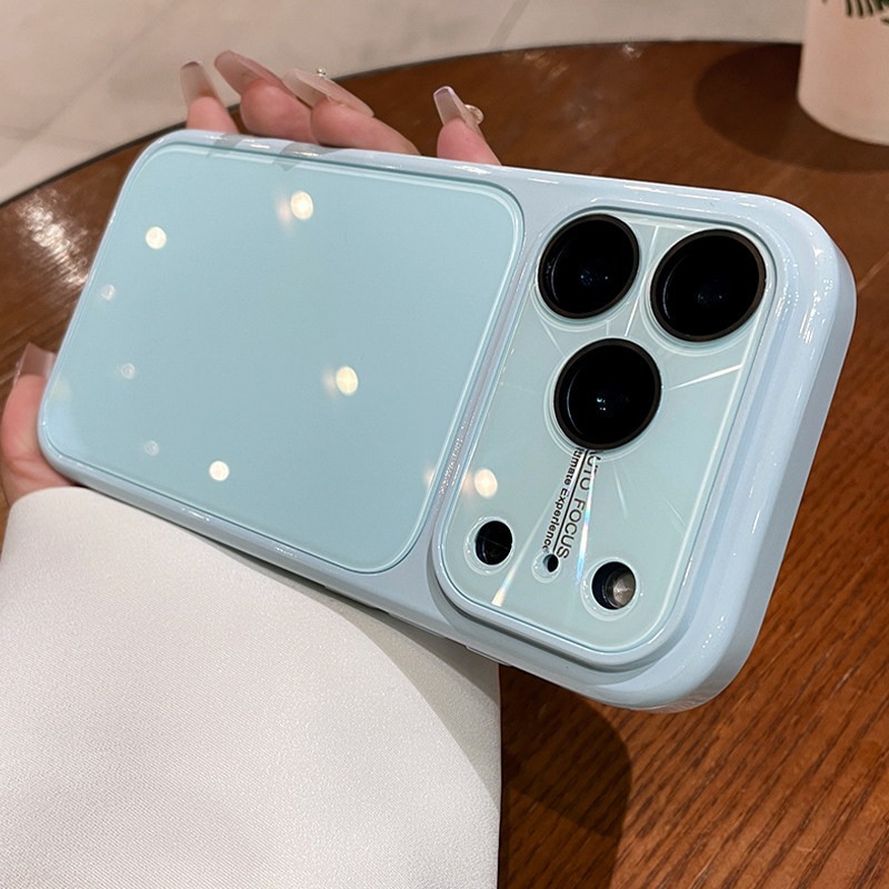 Ultrasound Aurora gran ventana película de lente para Apple17promax caso de teléfono iPhone16 todo incluido caso a prueba de caídas