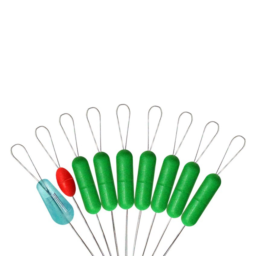 Rejette Зеленая резиновая фасоль Space Bulk 7 + 1 Конкурентоспособная фасоль Заблокированная цилиндрическая Высокая концентричность не вредит большое количество линий