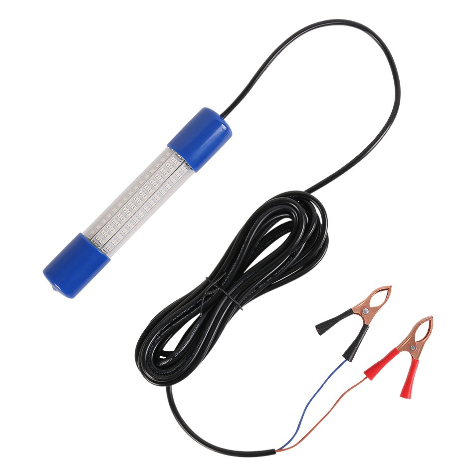 Nuevo LED de alta potencia 30W50W Luz de seis lados emisora de luz trampa de peces 12V24V luz subacuática Luz de pesca de hielo