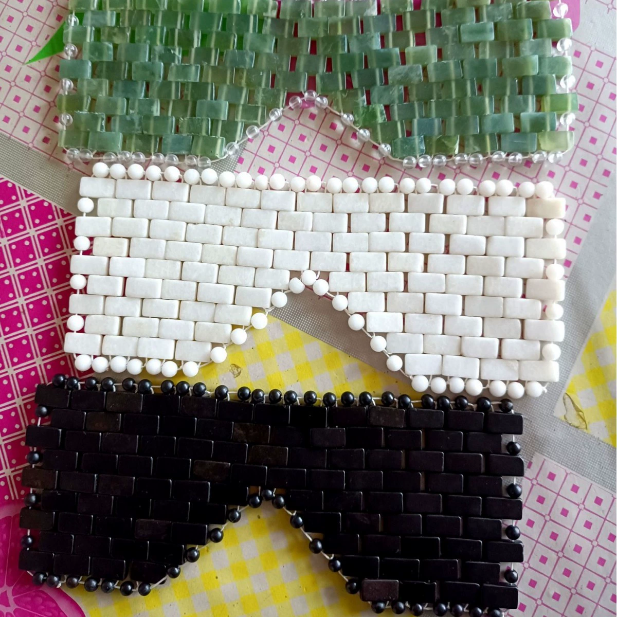 Оптовая продажа фабрики натуральный нефрит маска глаз занавес ручной работы нефрит уход за лицом нефрит маска