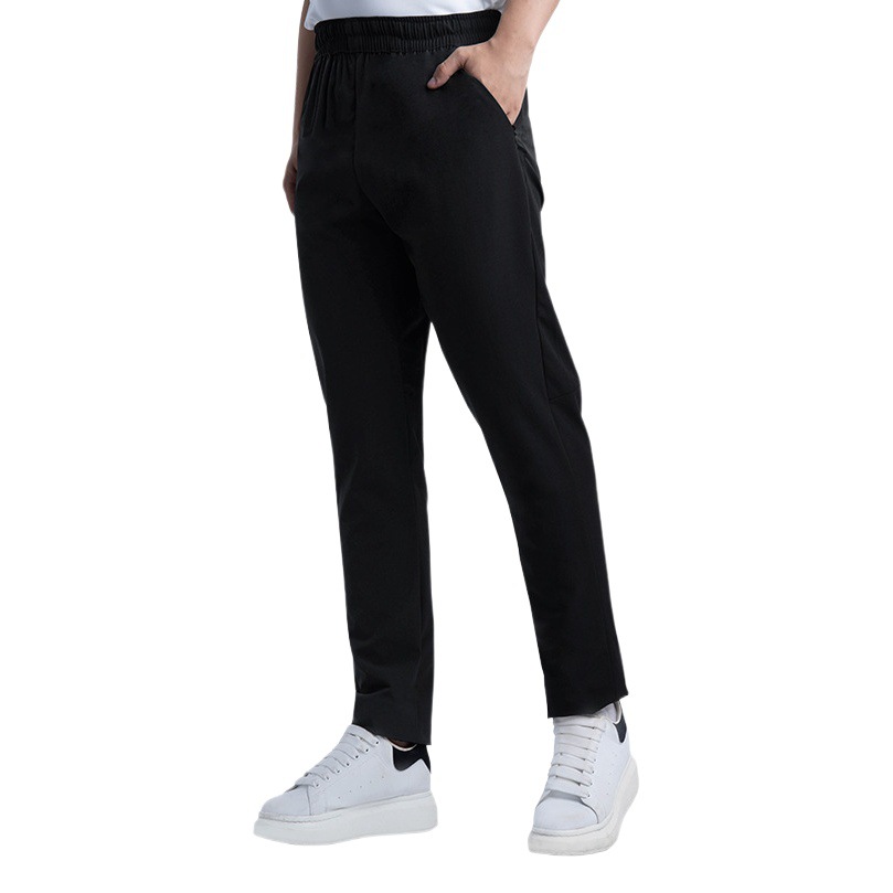 Dijia el mismo estilo pantalones casuales de secado rápido pantalones de escalada elásticos rectos delgados para hombres pantalones deportivos para correr al aire libre