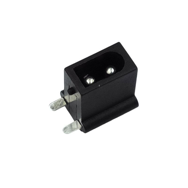 供应DC202双针电源插座jack DC-074A耐高温直流充电母接口 DC插座