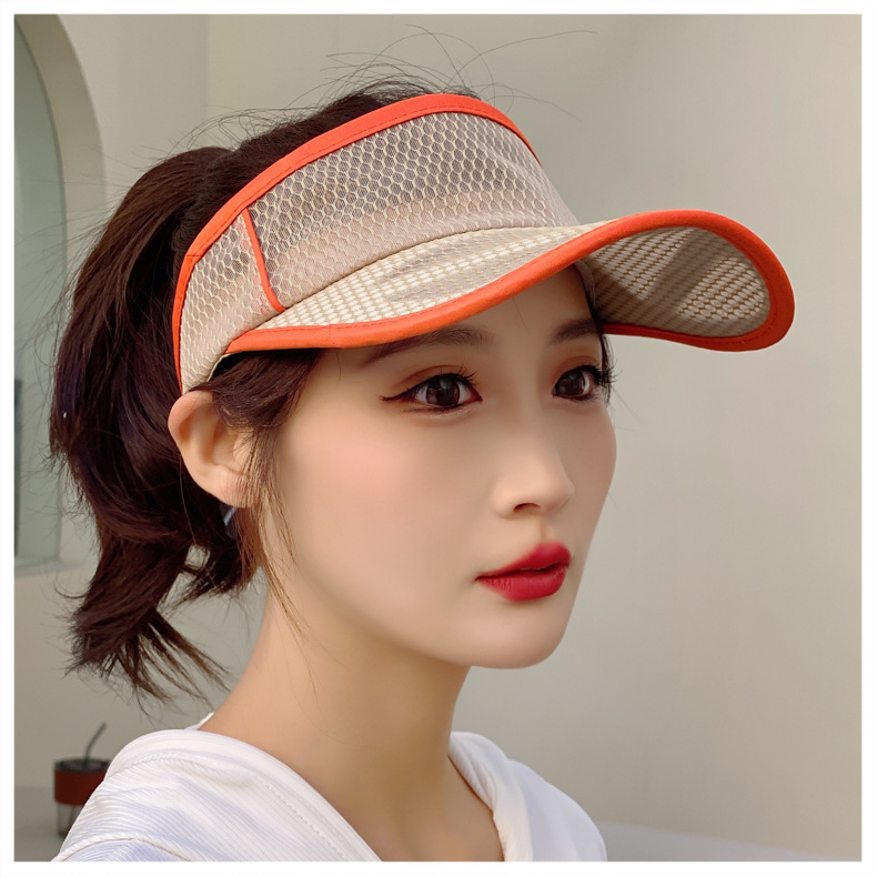 Summer Visor Hat For Women And Men Quick Drying Mesh Sun Hat_voghion.com