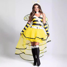 欧美跨境Halloween万圣节蜜蜂瓢虫成人儿童cosplay服饰节日服装