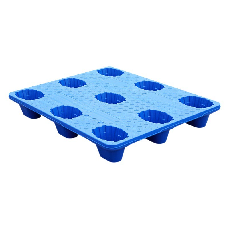 1210 утолщение пластиковый поддон вилочный погрузчик логистический выдувной девять ног шваброй склад поддоны пластиковый каркасный завод оптом