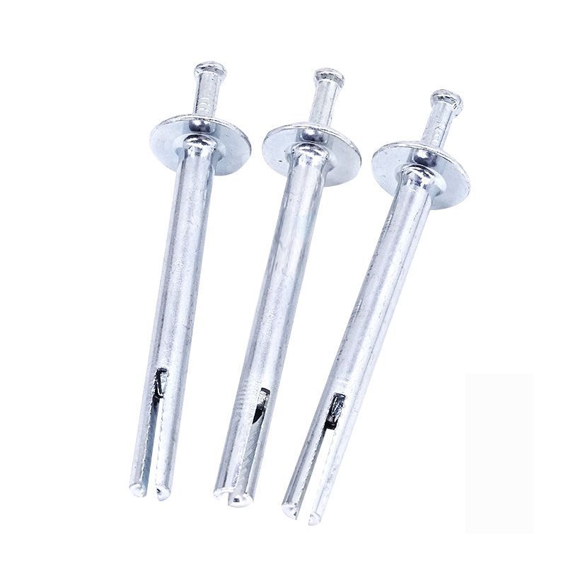 Galvanizado perno de expansión de estilo americano perno de expansión de cemento tornillo de pared perforado en tornillo de expansión fijo tipo percussión gecko