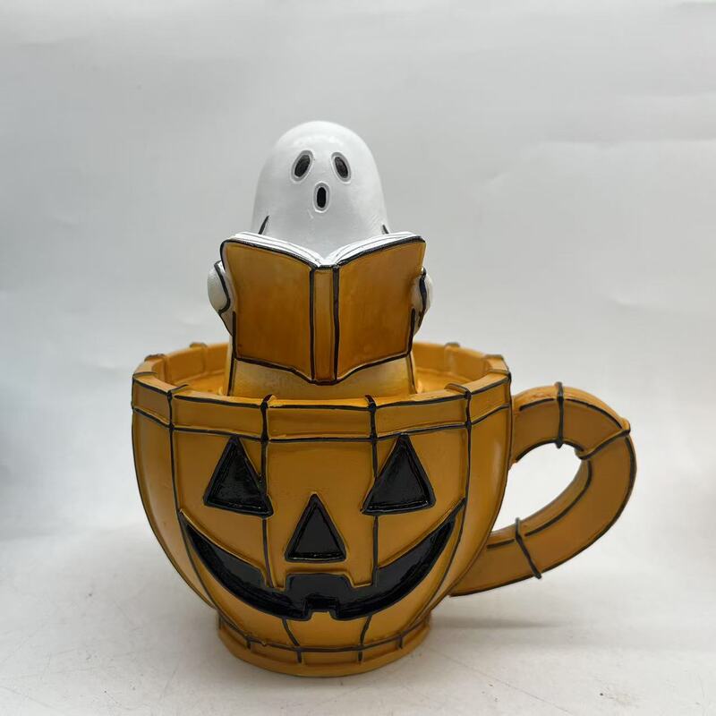 国境を越えた新製品2024 Ghost Campfireフリップリングナイトライトハロウィーン夜灯|undefined