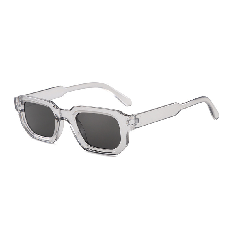 2025 欧美复古方形加厚小框时尚墨镜女Sunglasses跨境方框太阳镜|undefined